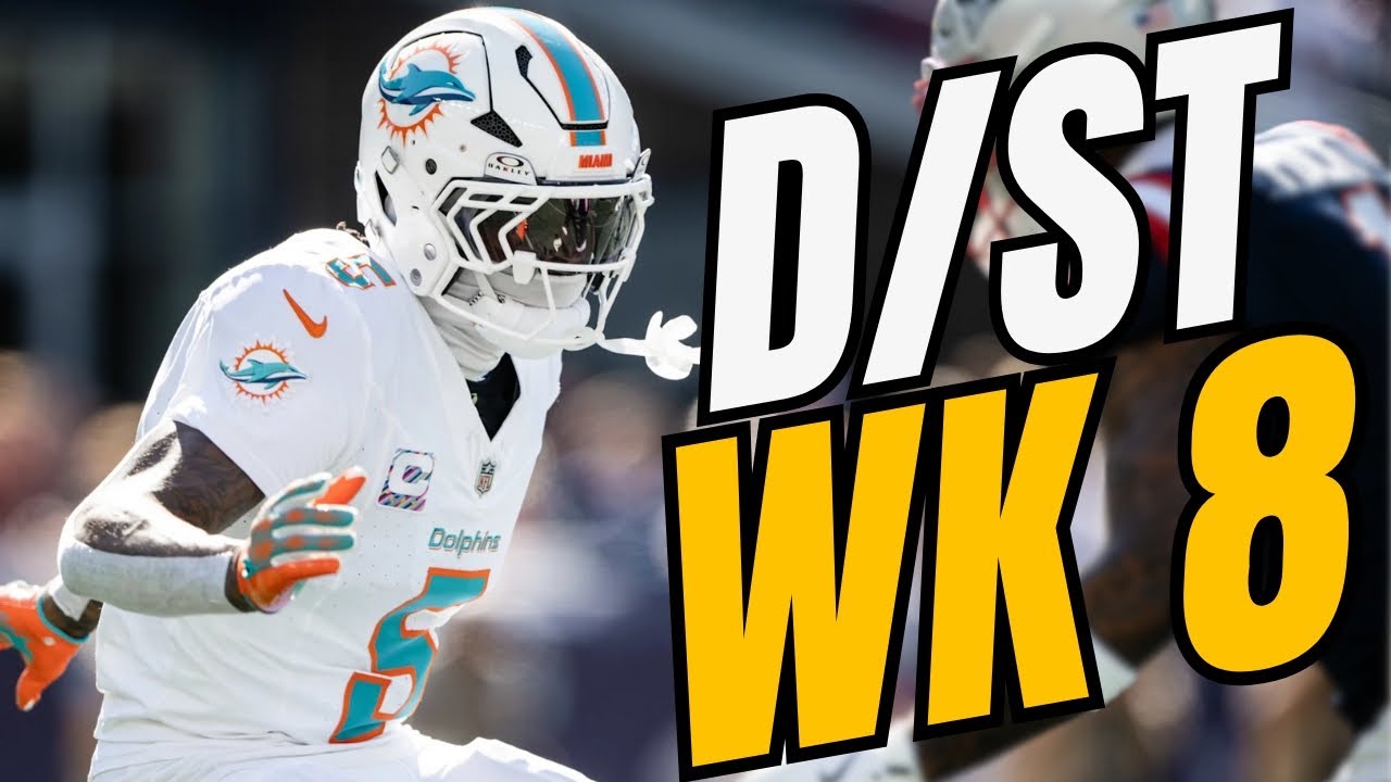 Fantasy football streaming defense week 8, find the best!