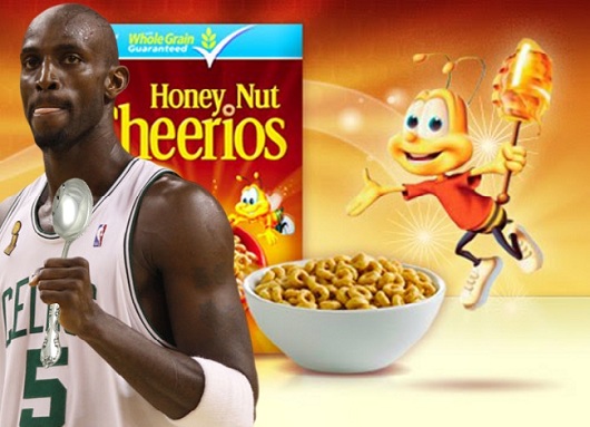 Kevin Garnett Honey Nut Cheerios: Is This the Best Athlete-Cereal Collaboration Ever?
