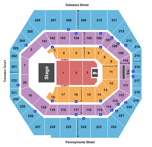 Gainbridge Fieldhouse Seating Chart: Find the Best Seats for Every Event!