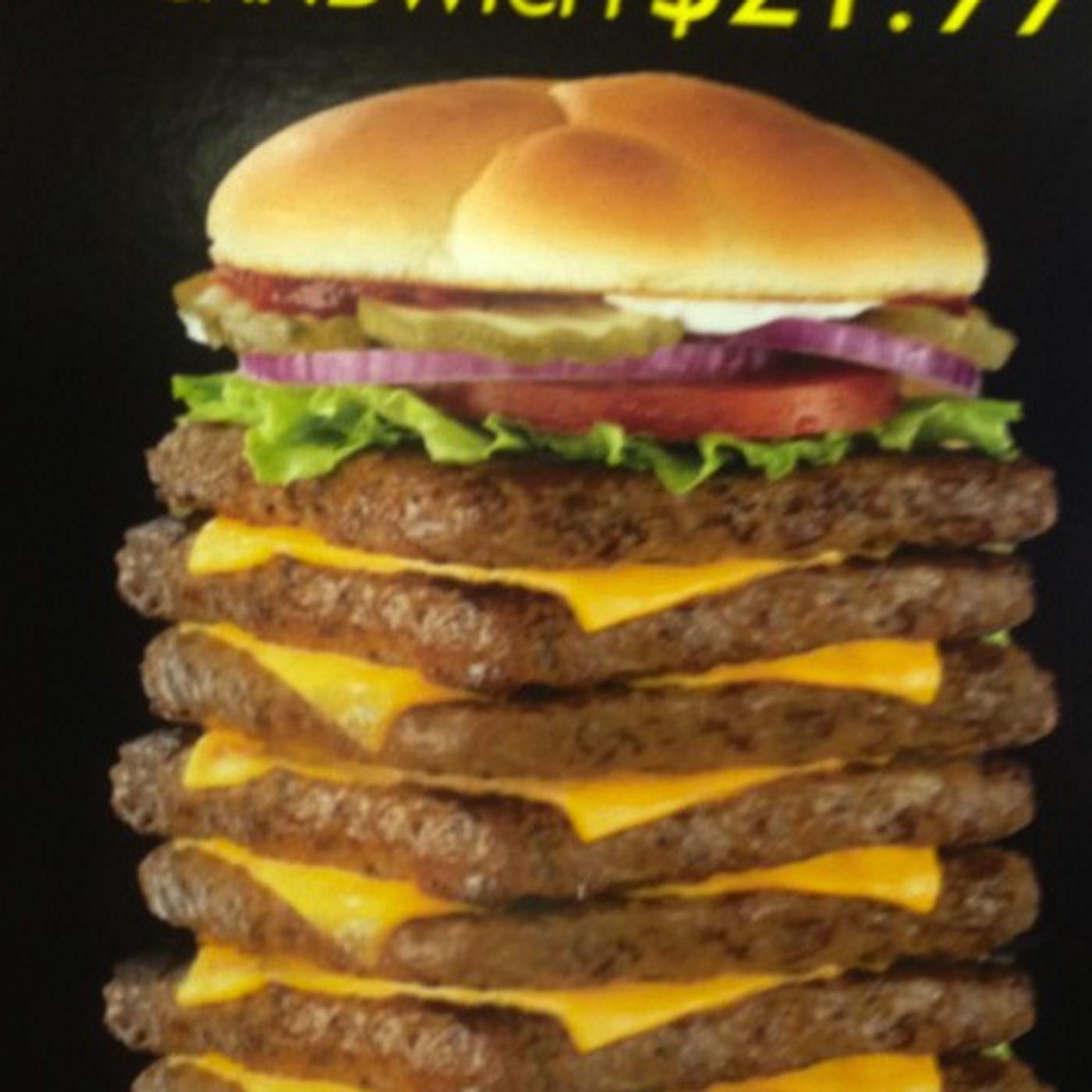 Biggest Wendys Burger Ever! Whats on This Monster Sandwich?