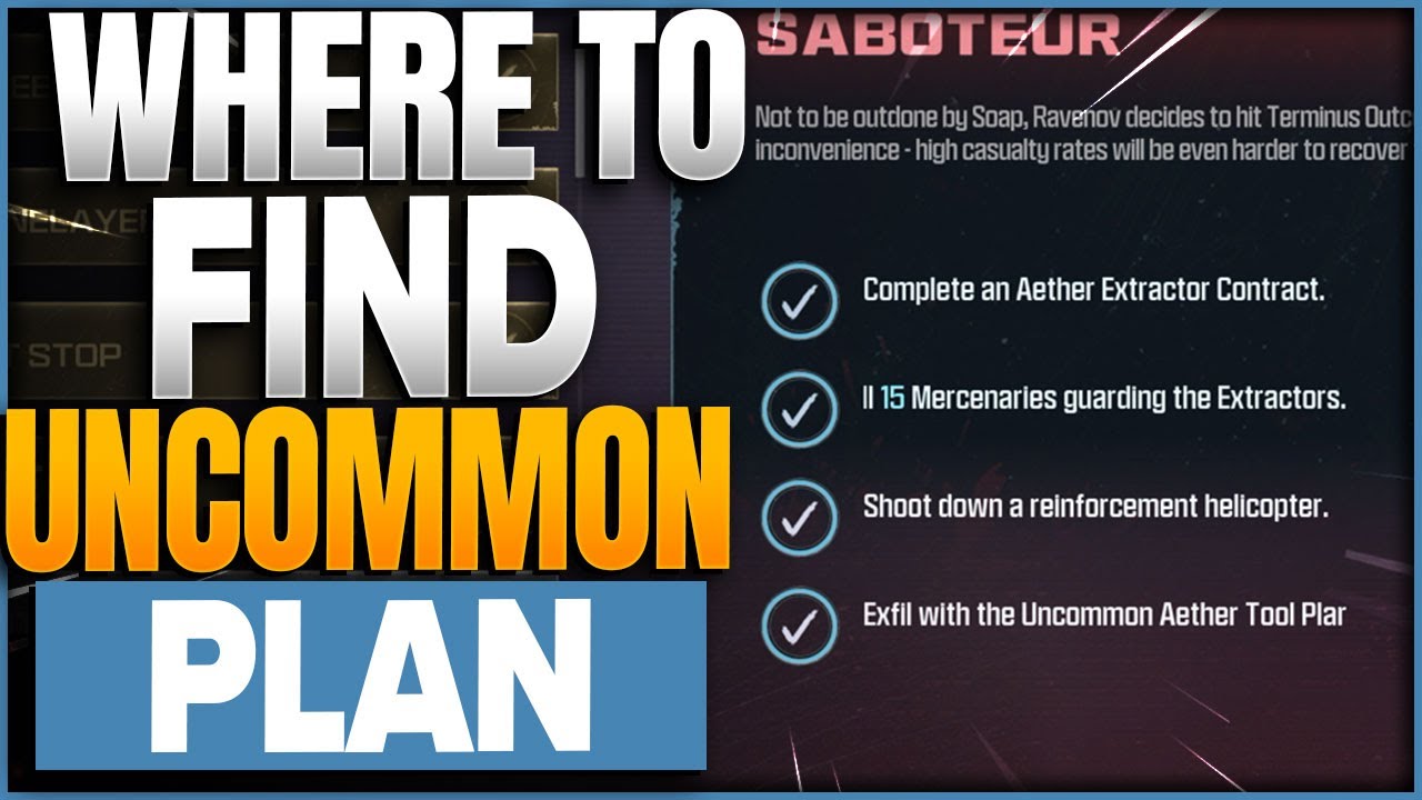 Best Way to Obtain Uncommon Aether Tool Plans