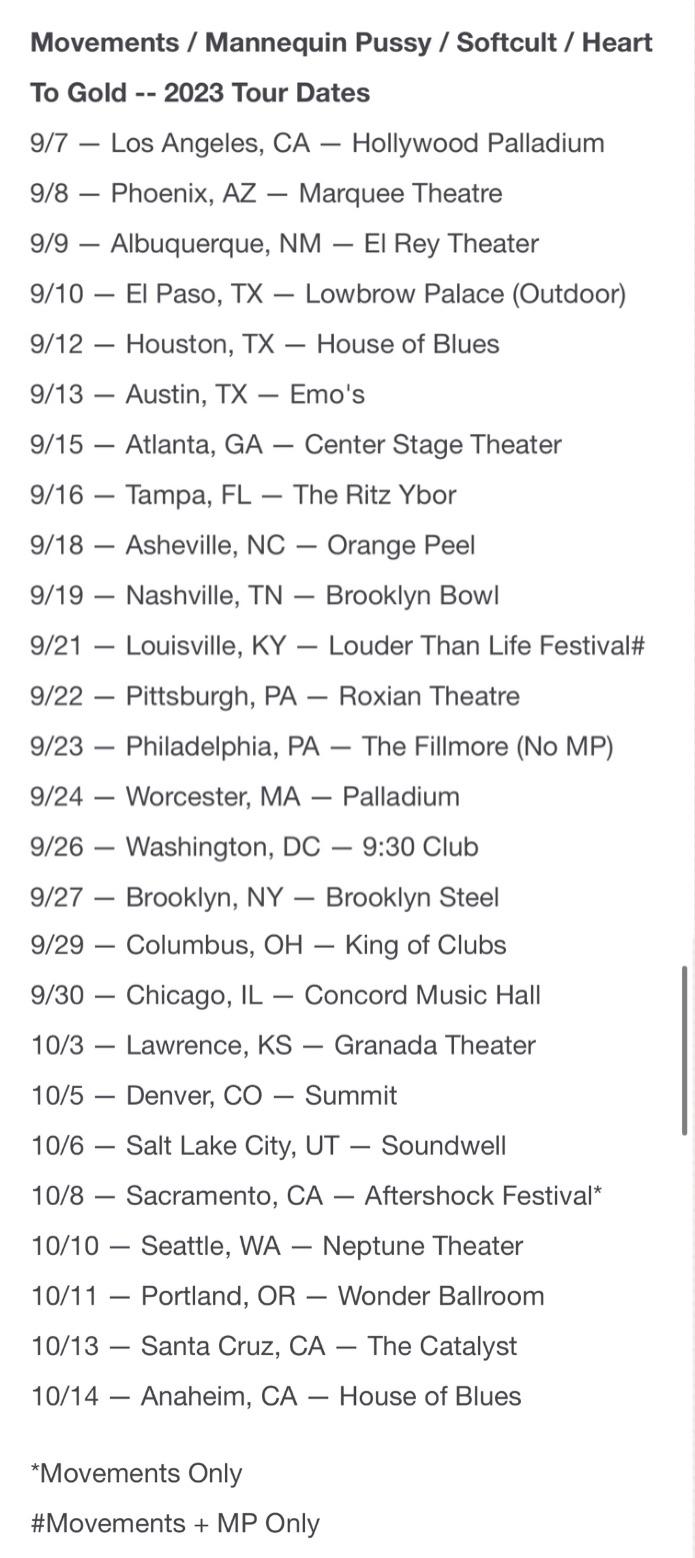 Movements Tour 2023: What You Need to Know Before You Go!