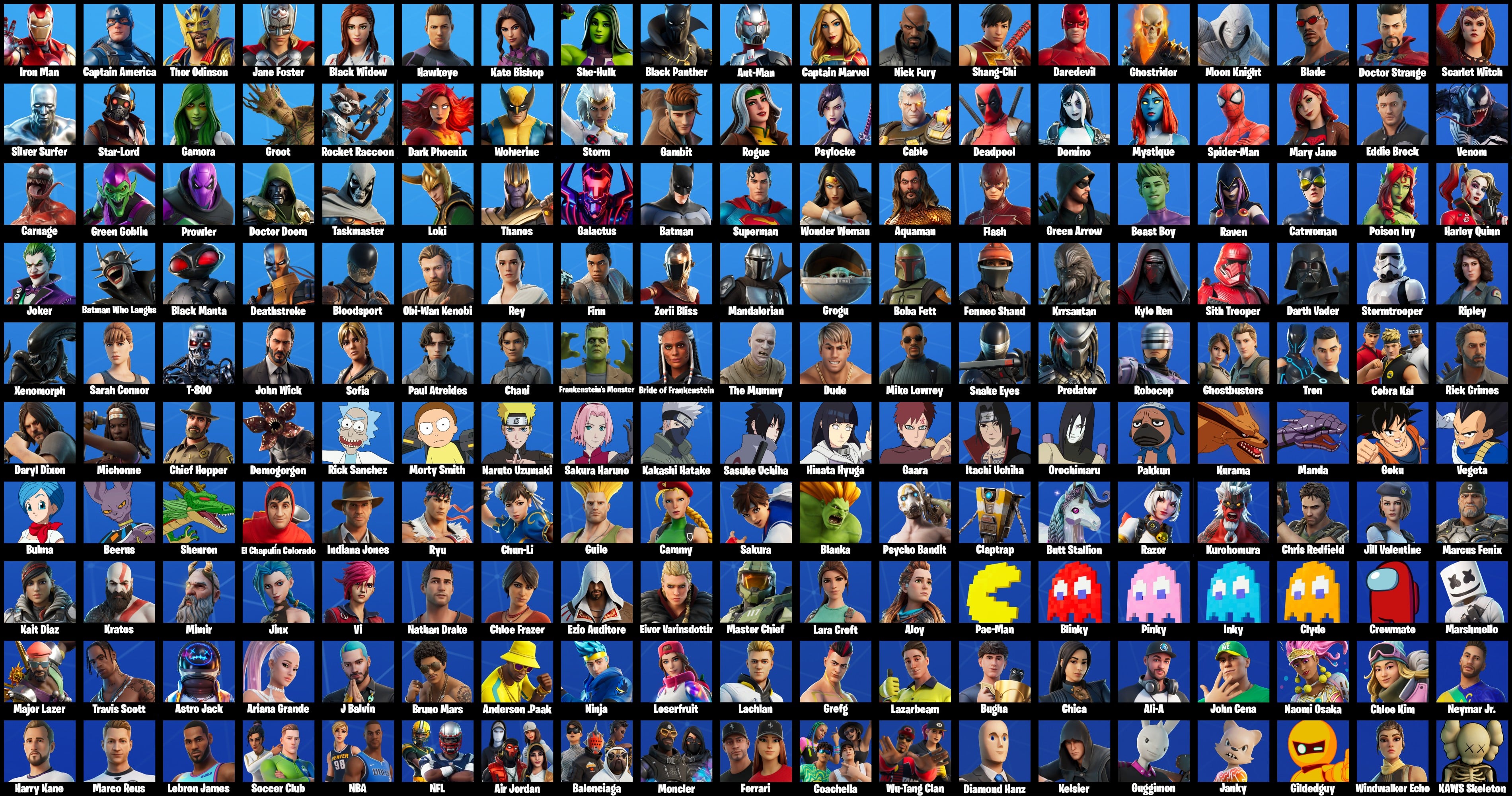 Best Fortnite Collab Skins Ever! Heres Our Top List for You