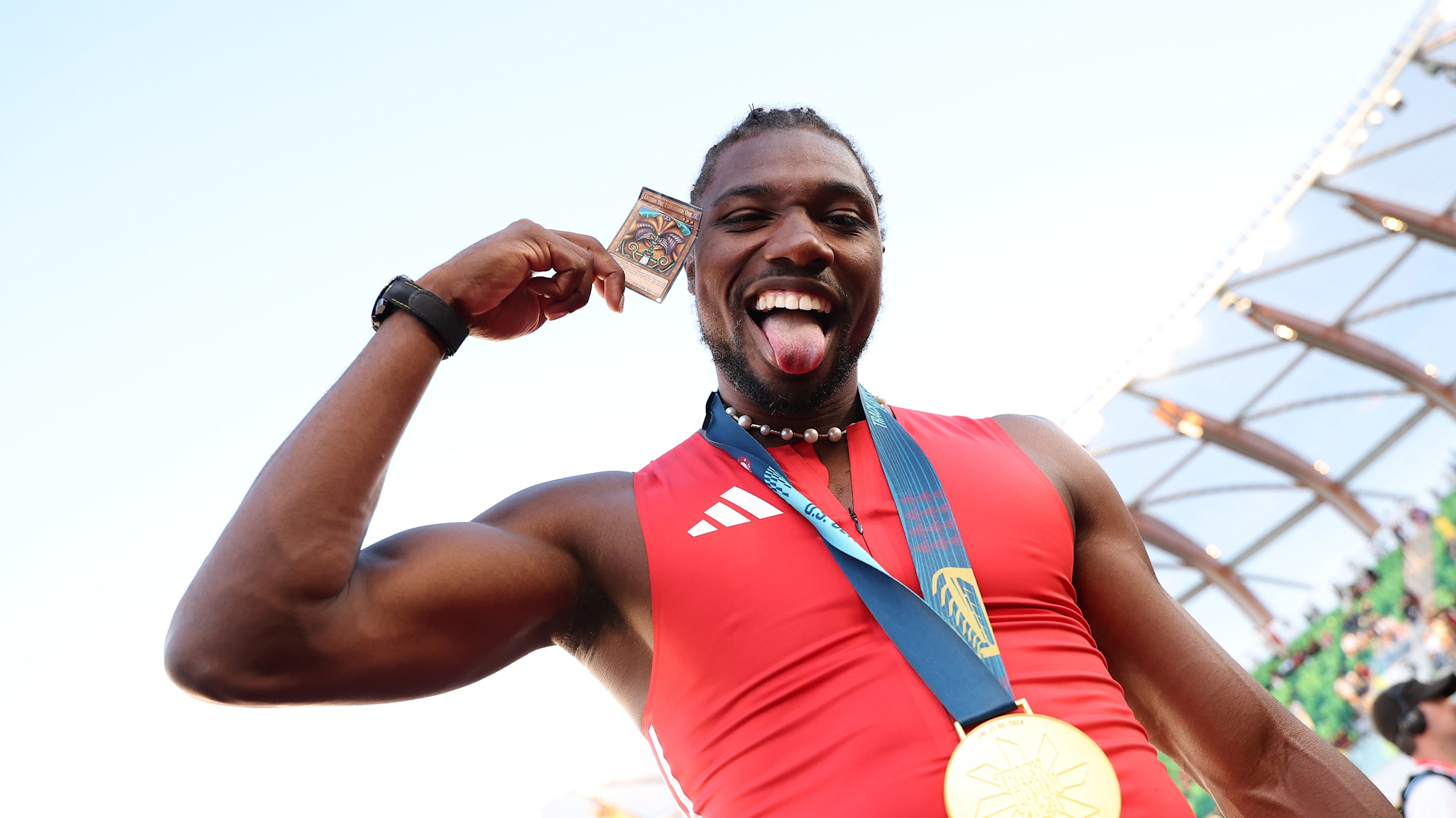 Is Noah Lyles a Yu Gi Oh fan? Find out what he said about it.
