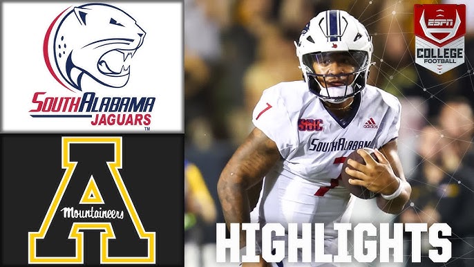 Watch South Alabama Football vs App State Football: A Must-See Game! Get the Latest Updates!