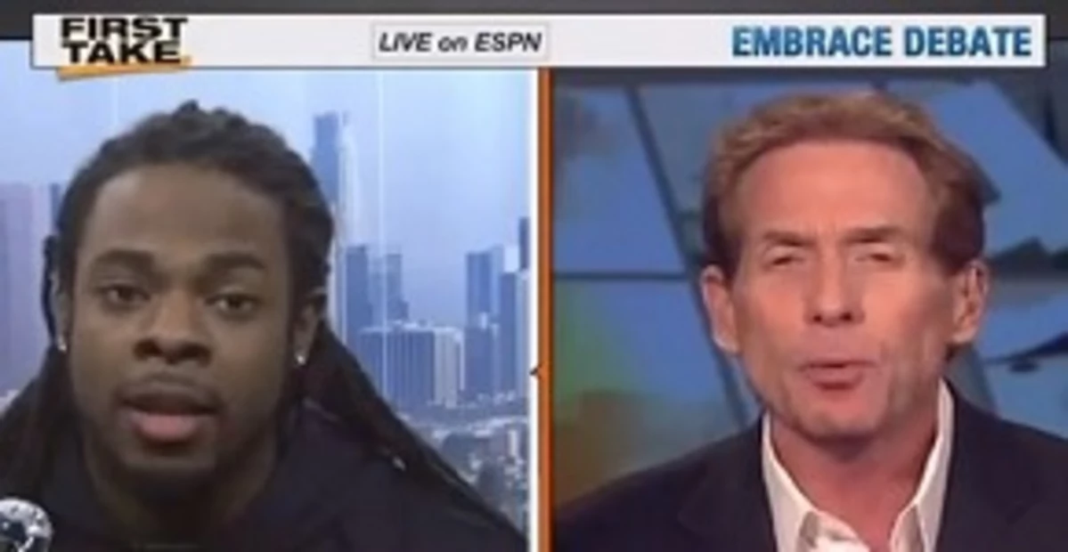 Richard Sherman Skip Bayless: When Sherman Called Out Skip on TV!