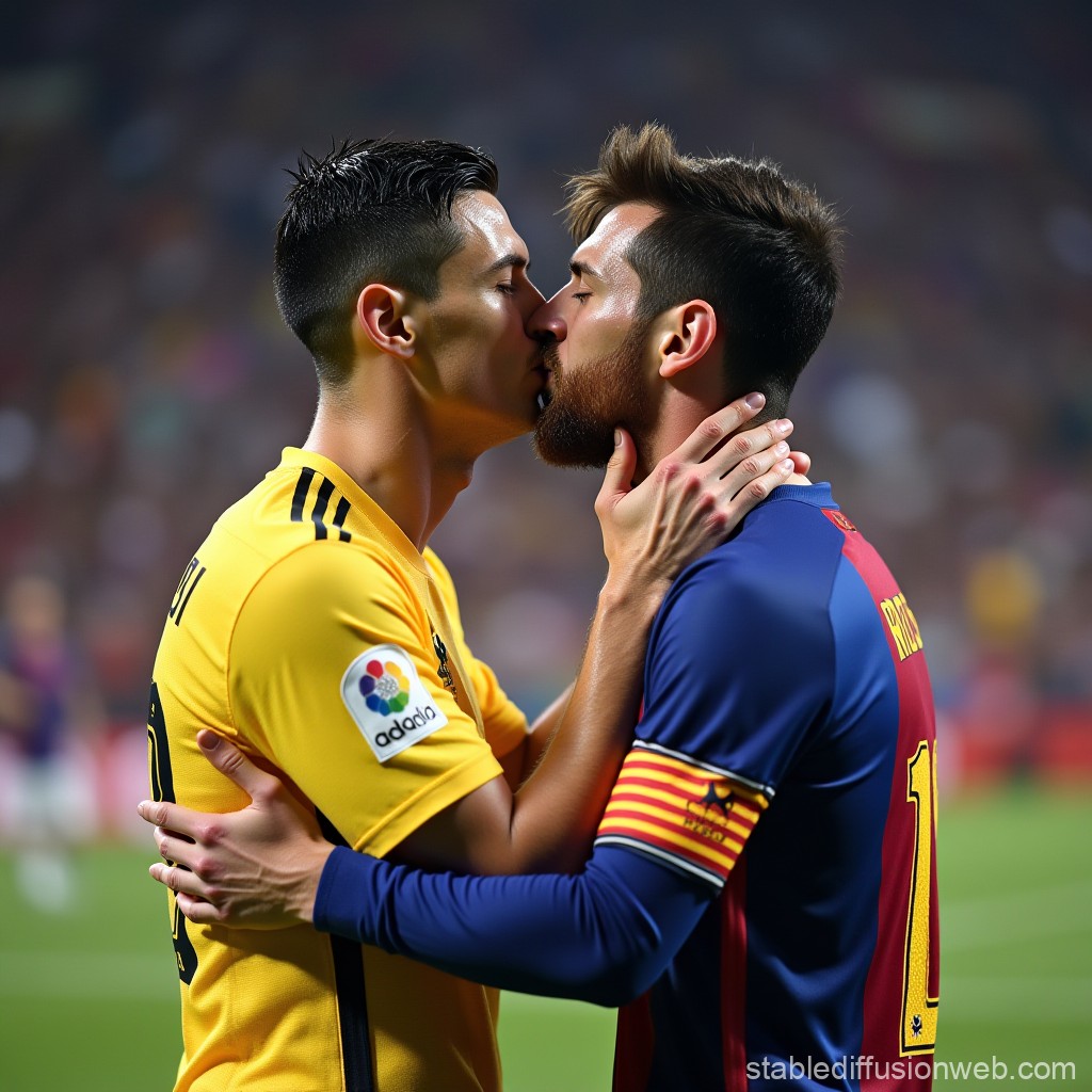 Did Ronaldo and Messi Kiss? Learn the Truth Behind the Viral Sports Photo
