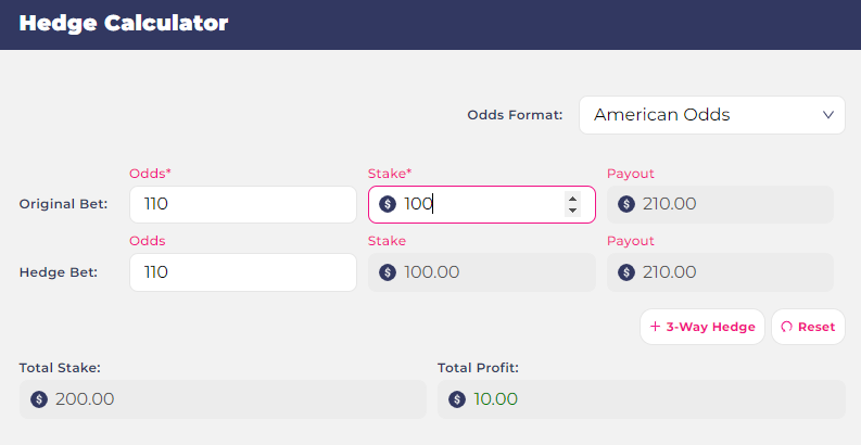 How to Use a Sports Hedge Calculator Like a Pro
