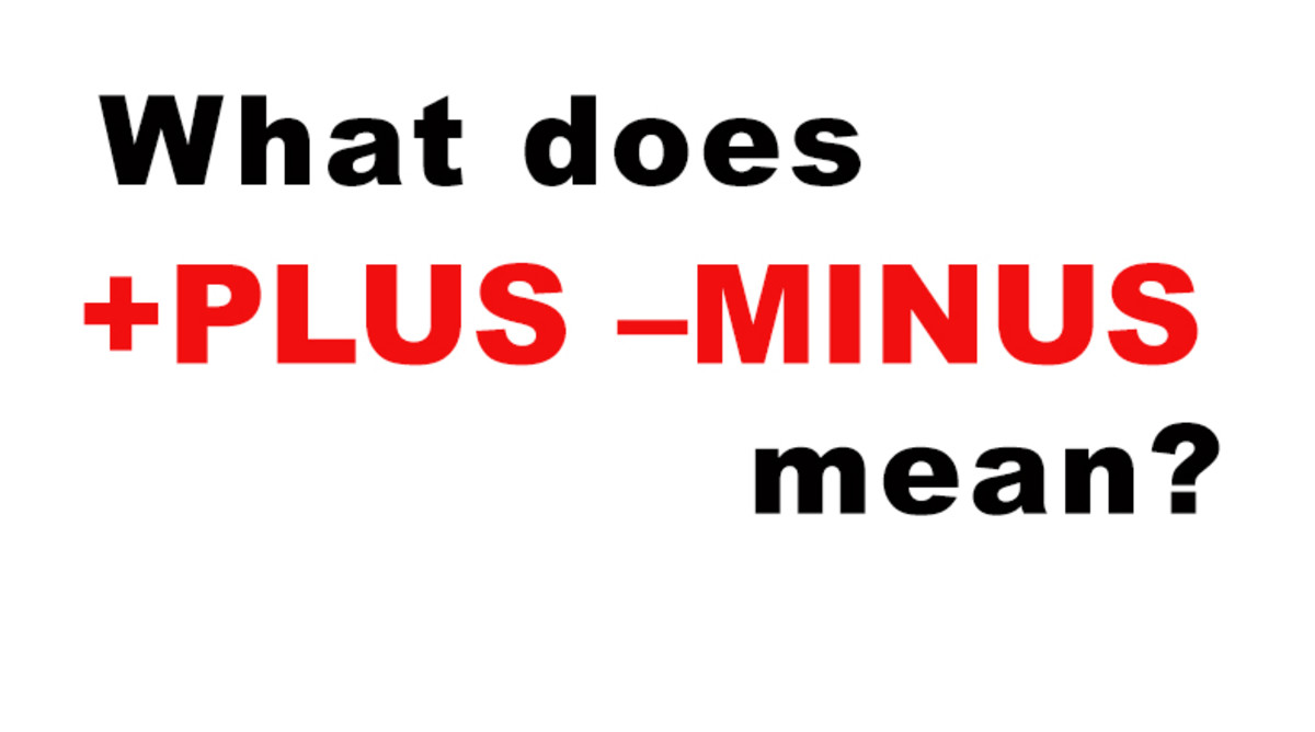 What Does And Mean in Sports Betting?  Plus and Minus Explained!