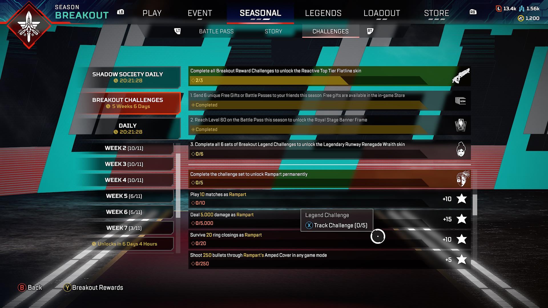 Apex Challenges Disappeared? Restore apex not able to view challenged.