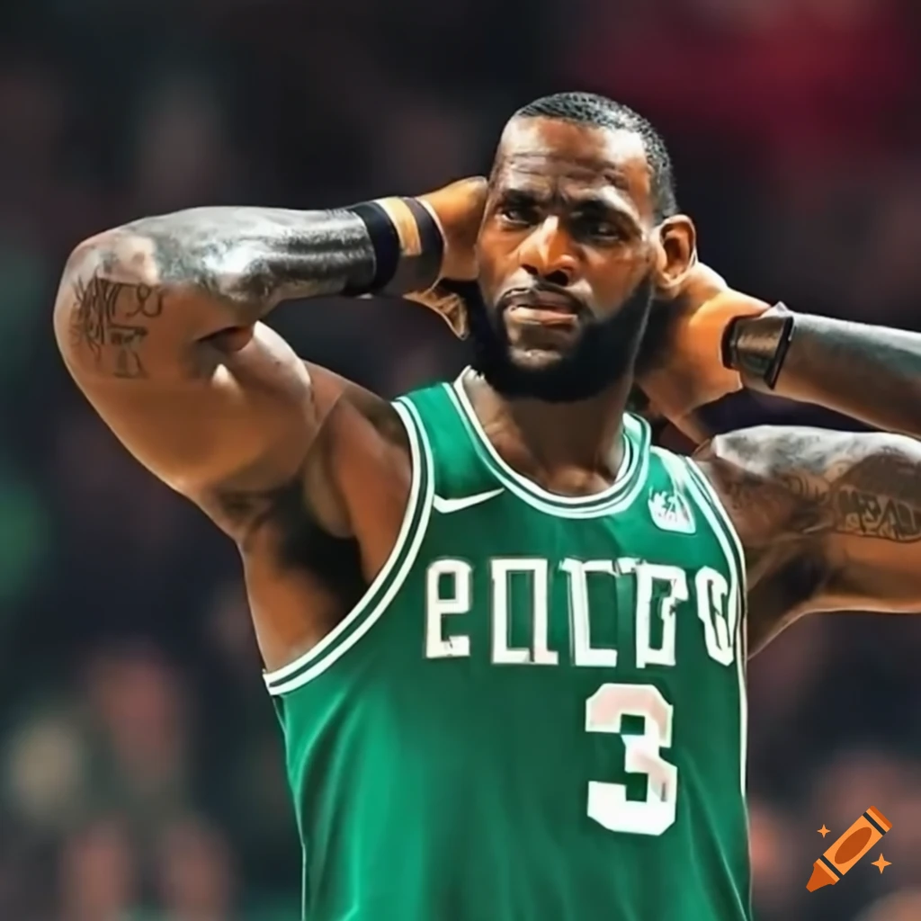 LeBron James in a Celtics Jersey: Photoshop or Possible Future?