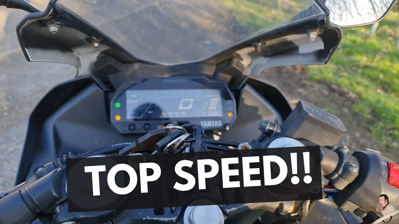 Yamaha YZF 125 R Top Speed Runs: See How Fast It Goes! (Video Included)