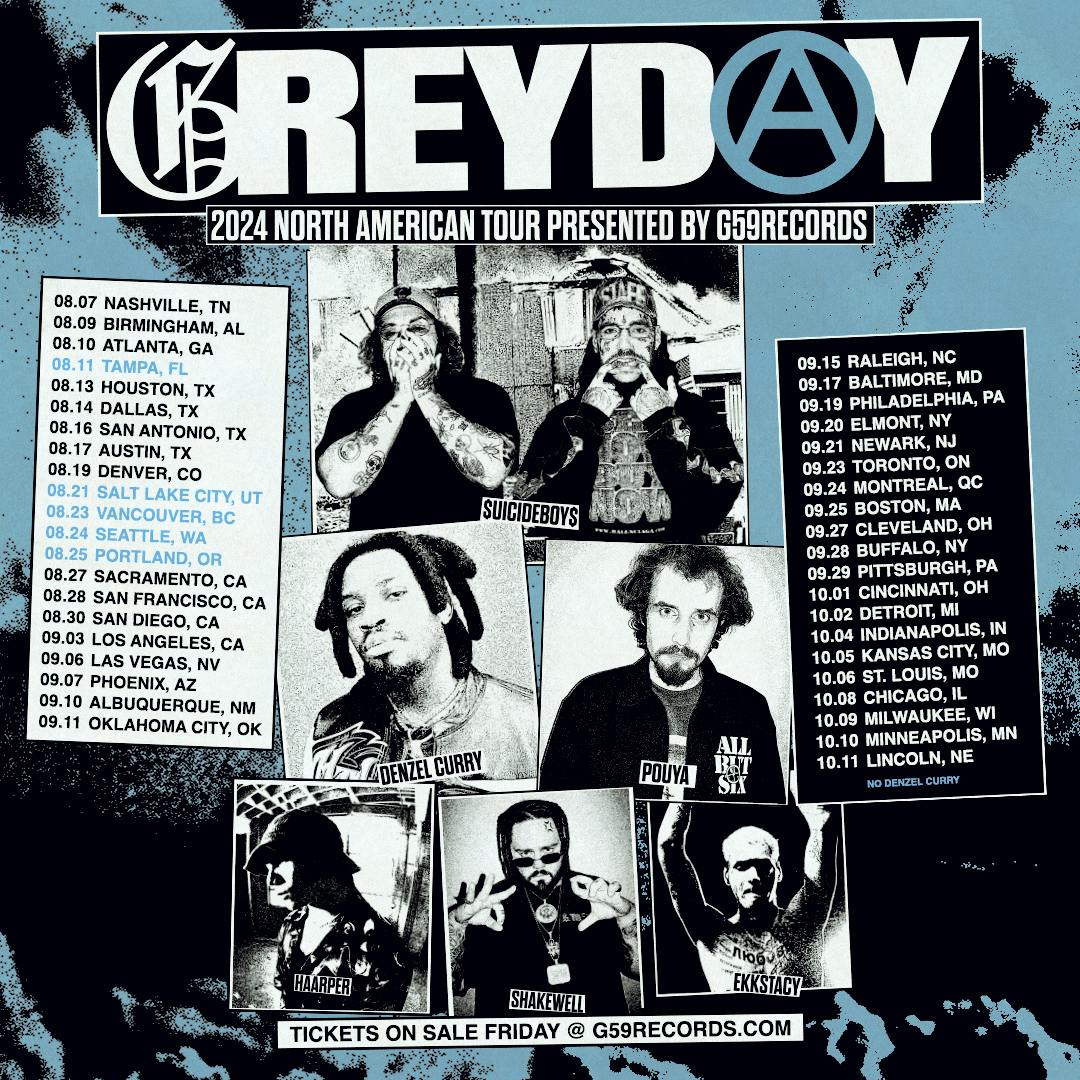 Complete Grey Day 2024 Lineup and Show,Plan your Schedule.