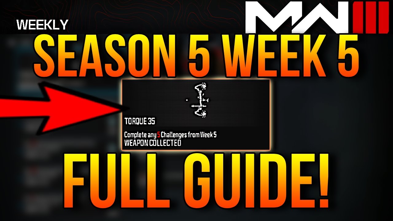 Need Help with Week 5 Challenges MW3? (Full Walkthrough and Guide)