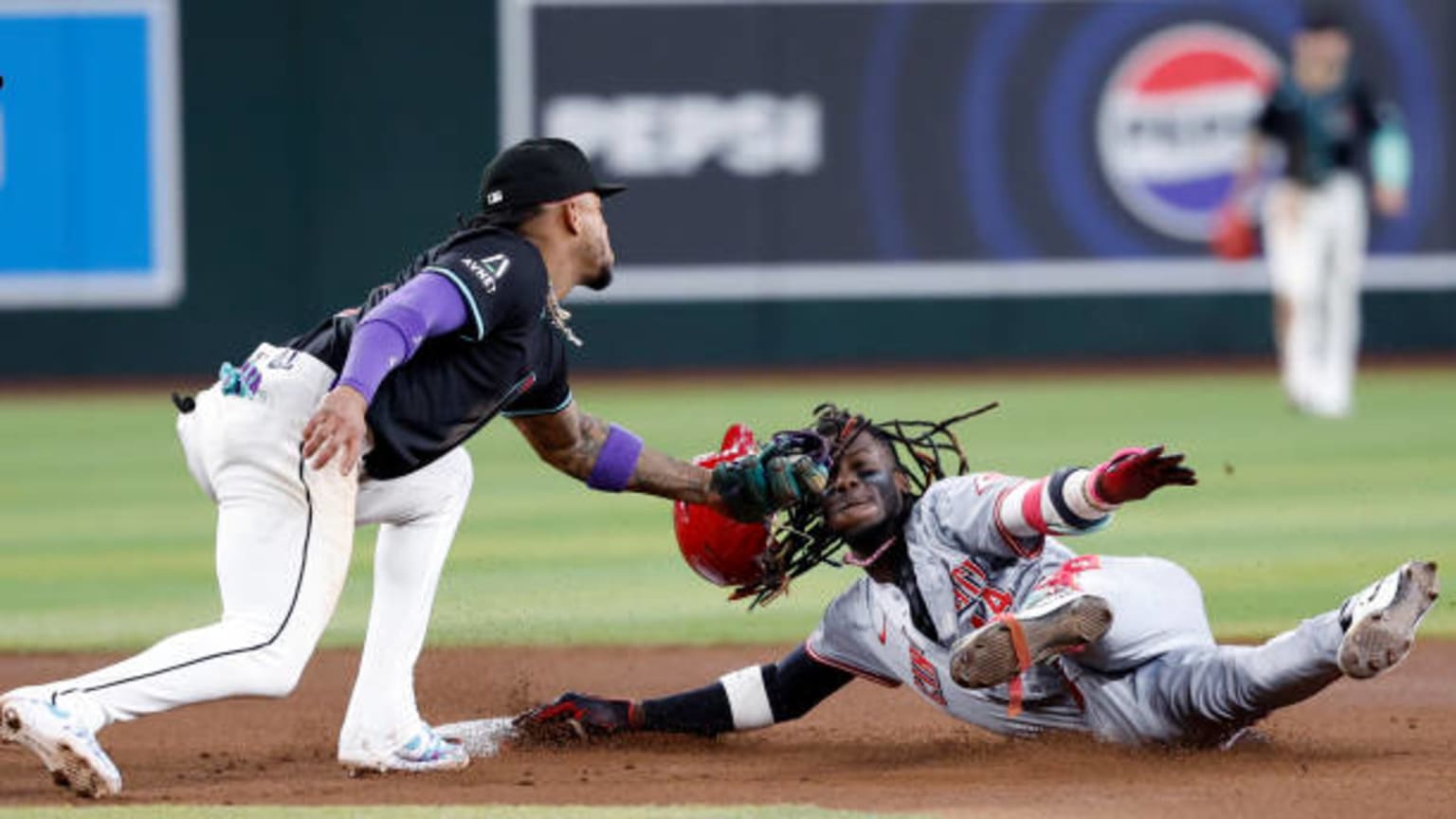 Elly De La Cruzs Monster Throw Reaches Chase Field Concourse.