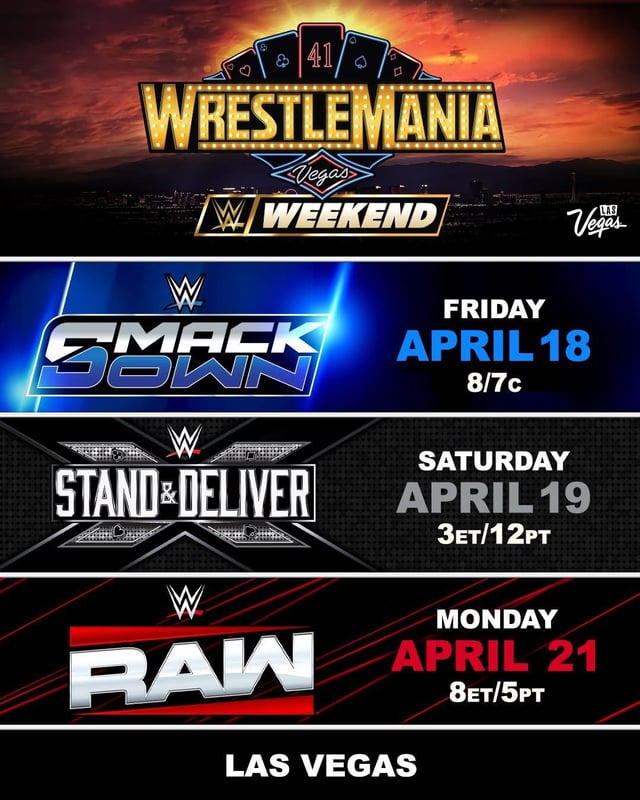 Wrestlemania Schedule: Everything You Need to Know (Dates, Times, Matches)