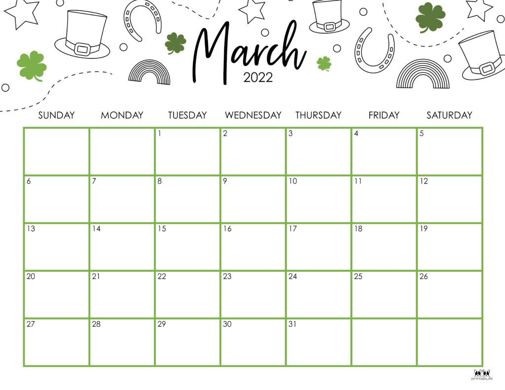 March Calendar: Free Printable Templates & Cute Designs!