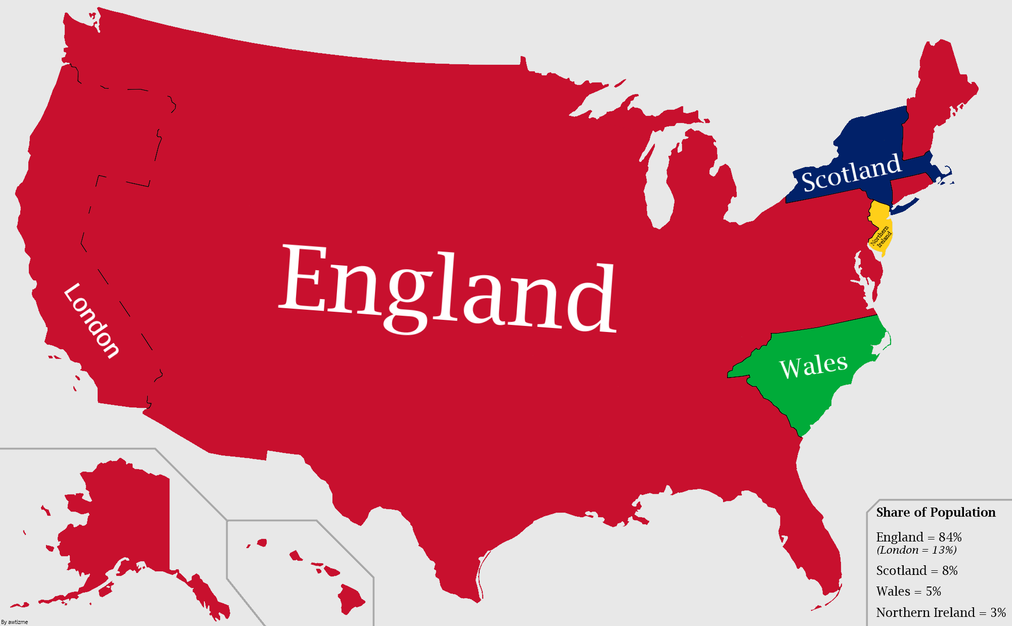 Is England Tiny? How Big Is England Compared to the United States
