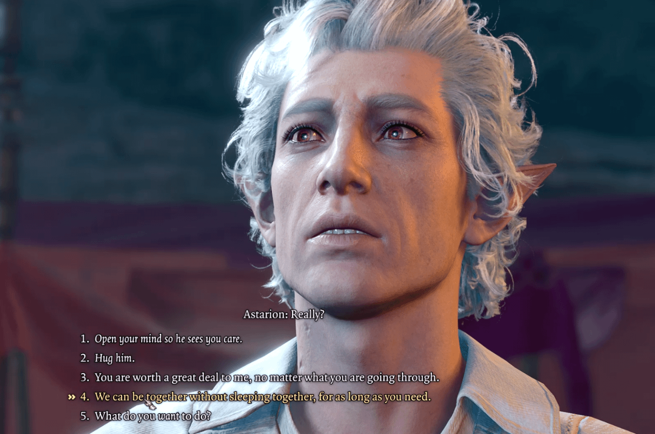 Baldurs Gate 3: Who Says bg3 i assume he belongs to you?
