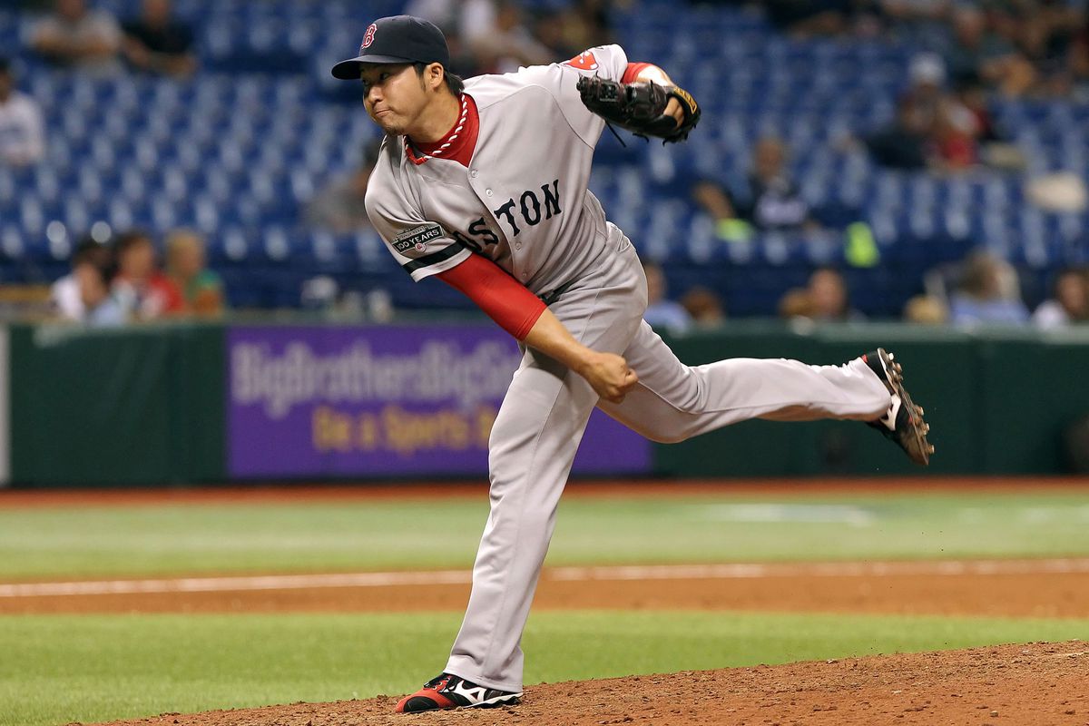 Whatever happened to pitcher Tazawa from the Red Sox?