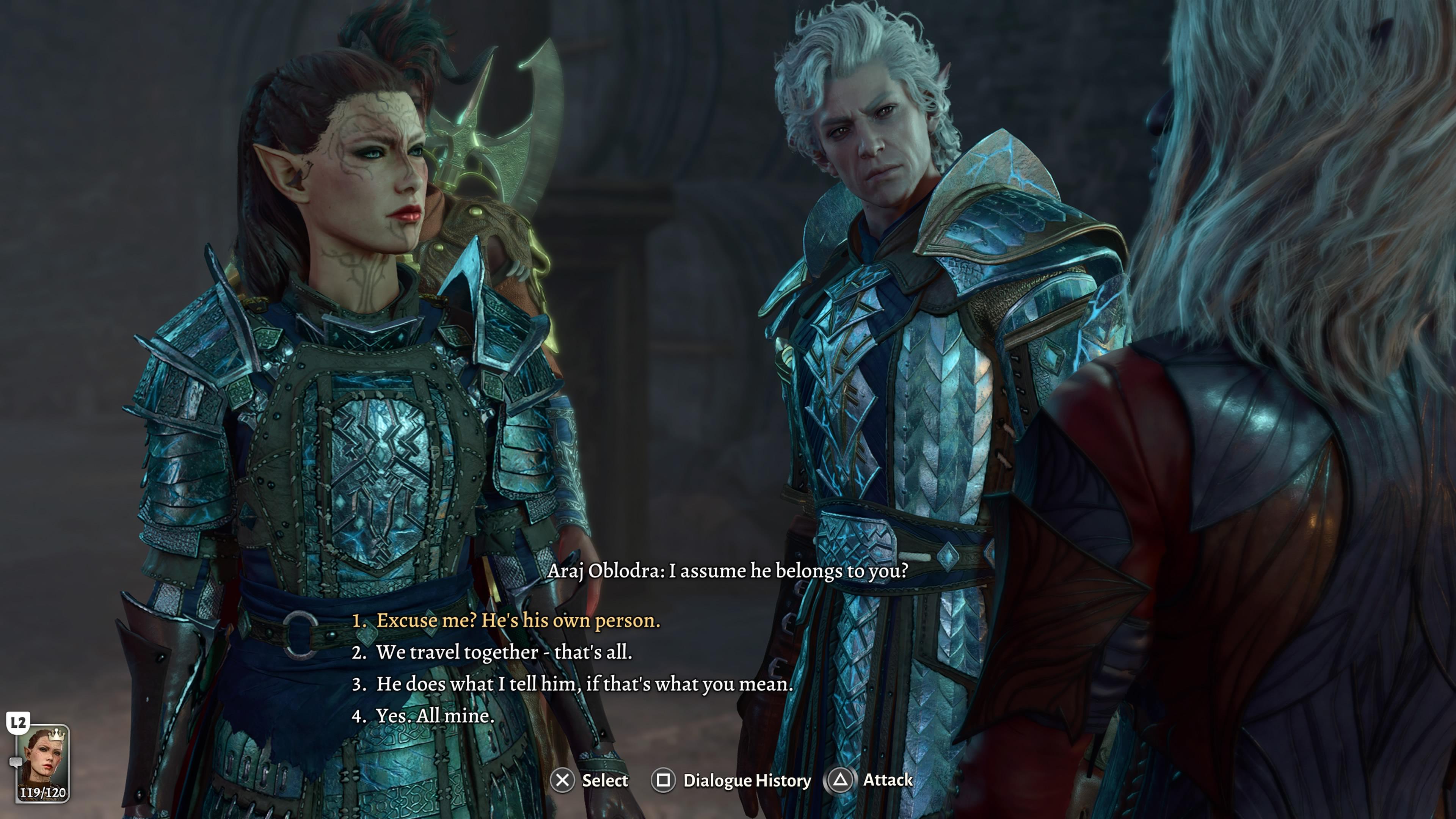 Baldurs Gate 3: Who Says bg3 i assume he belongs to you?