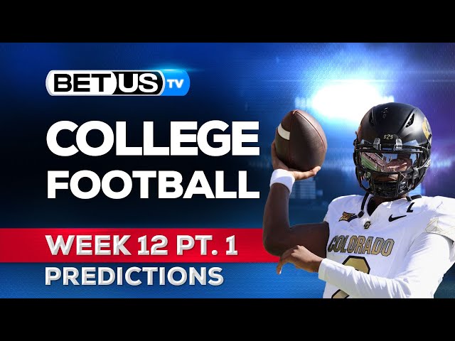 CFB Week 12 Predictions, Odds, and Easy to win picks here!