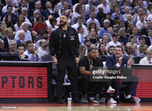 Lebron James with Drake: From Courtside to the Recording Studio.