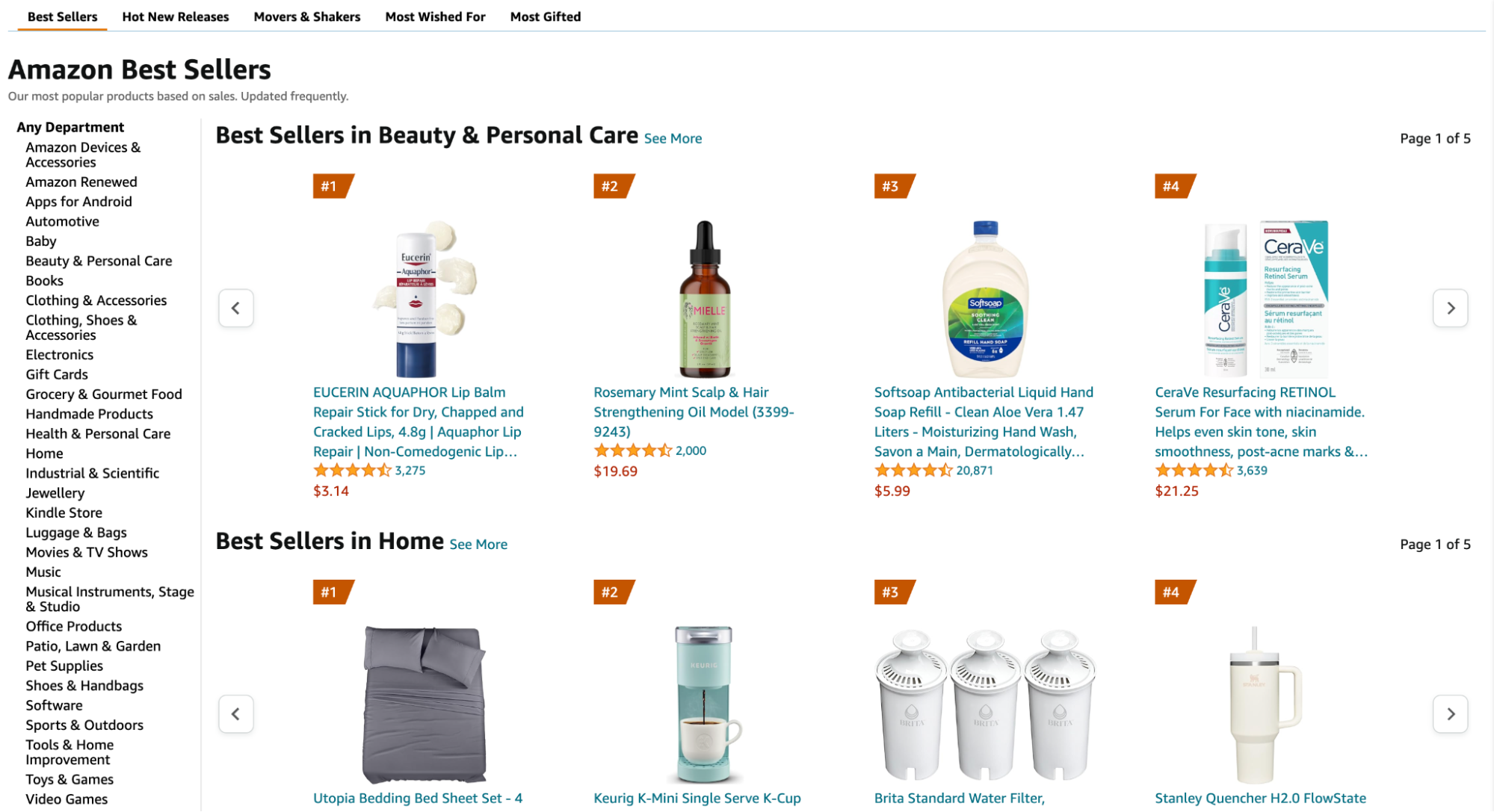 What sizzles most? Discover top trending & best products.