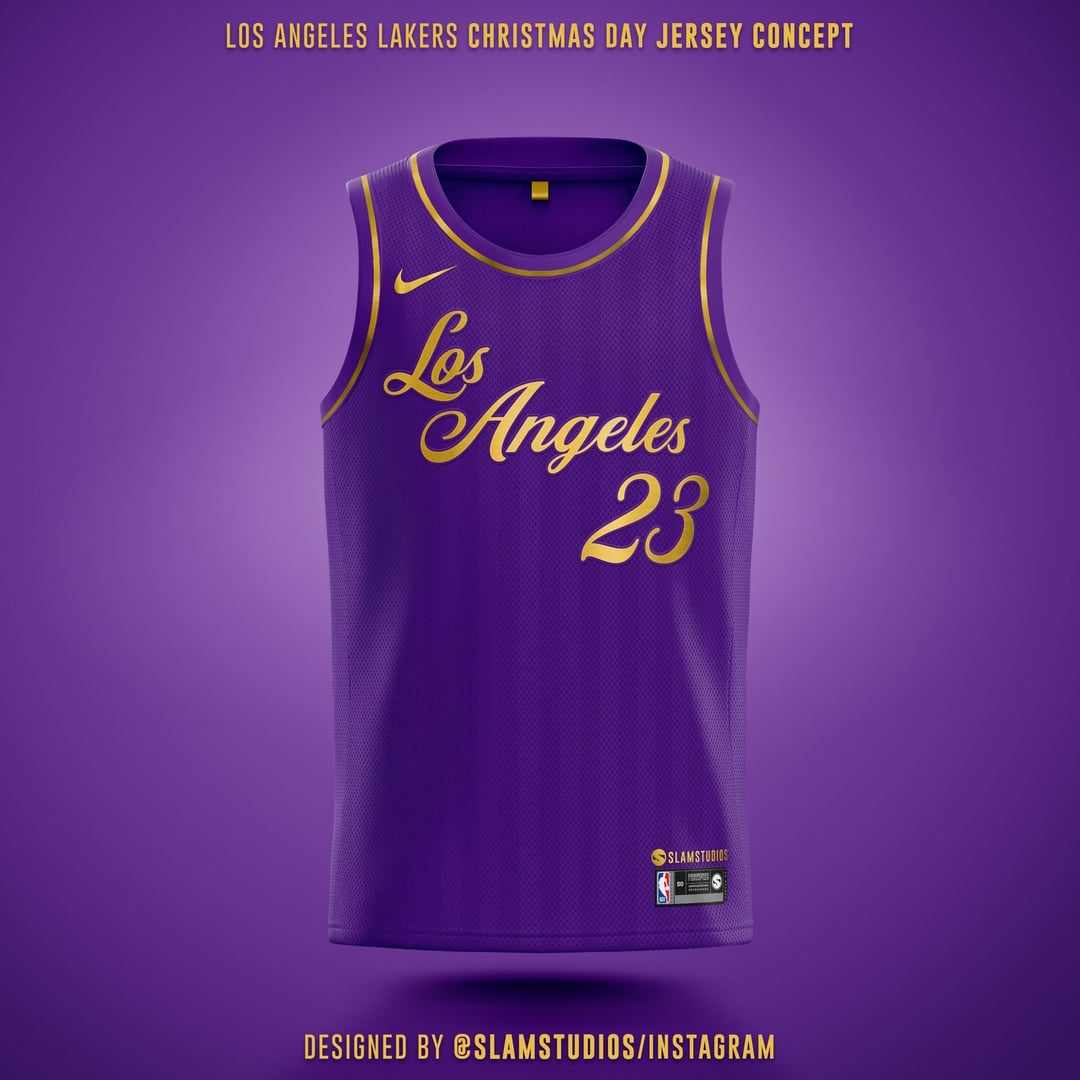 Rock a Lakers Jersey Christmas Day,Unwrap ultimate fan gear!