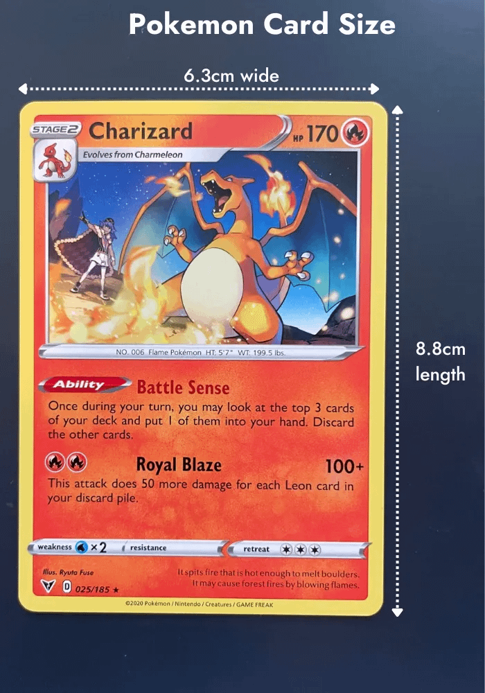 Confused About Pokemon Card Dimensions? Heres a Quick Guide!