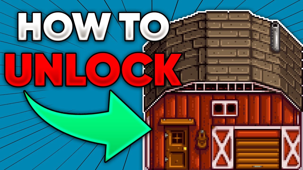 Big Barn Stardew: Easy Guide & Tips (Unlock It Fast!)