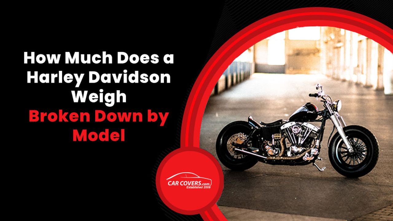 The Real Weight of a Harley: Learn how much does a Harley weight in detail.