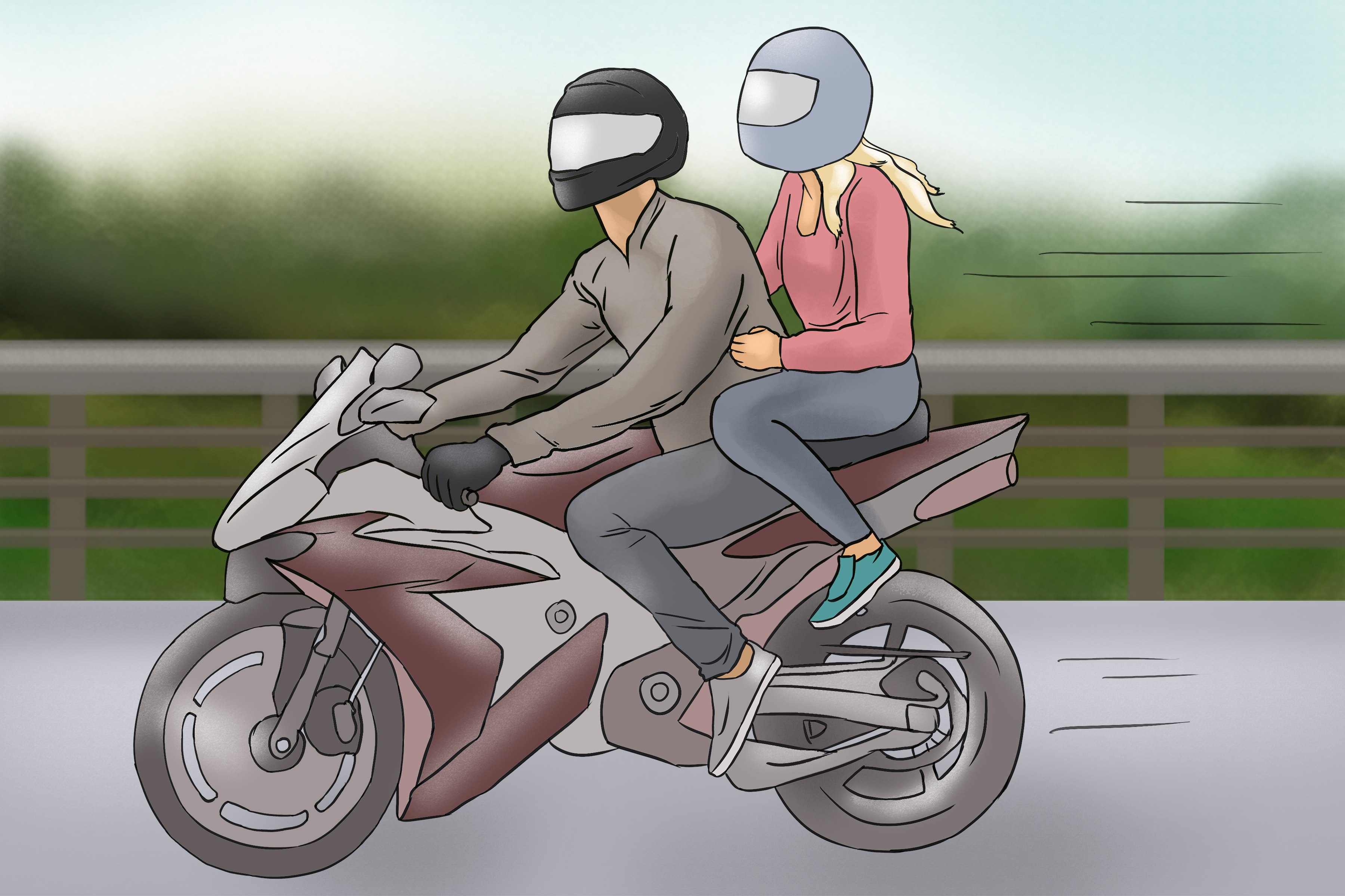 What makes a good back seat on a motorcycle experience? Simple tricks to ensure your passenger enjoys the ride.