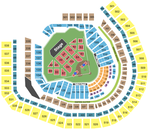 Using the citi field virtual seating chart effectively? (Preview your exact seat view before buying).