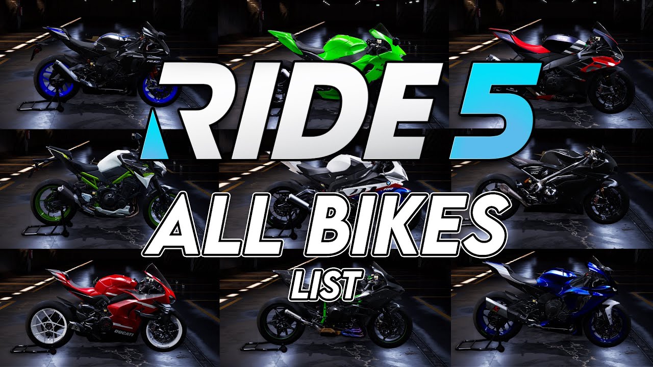 What bikes are in Isle of Man Ride 5? Check out the full list of available motorcycles.