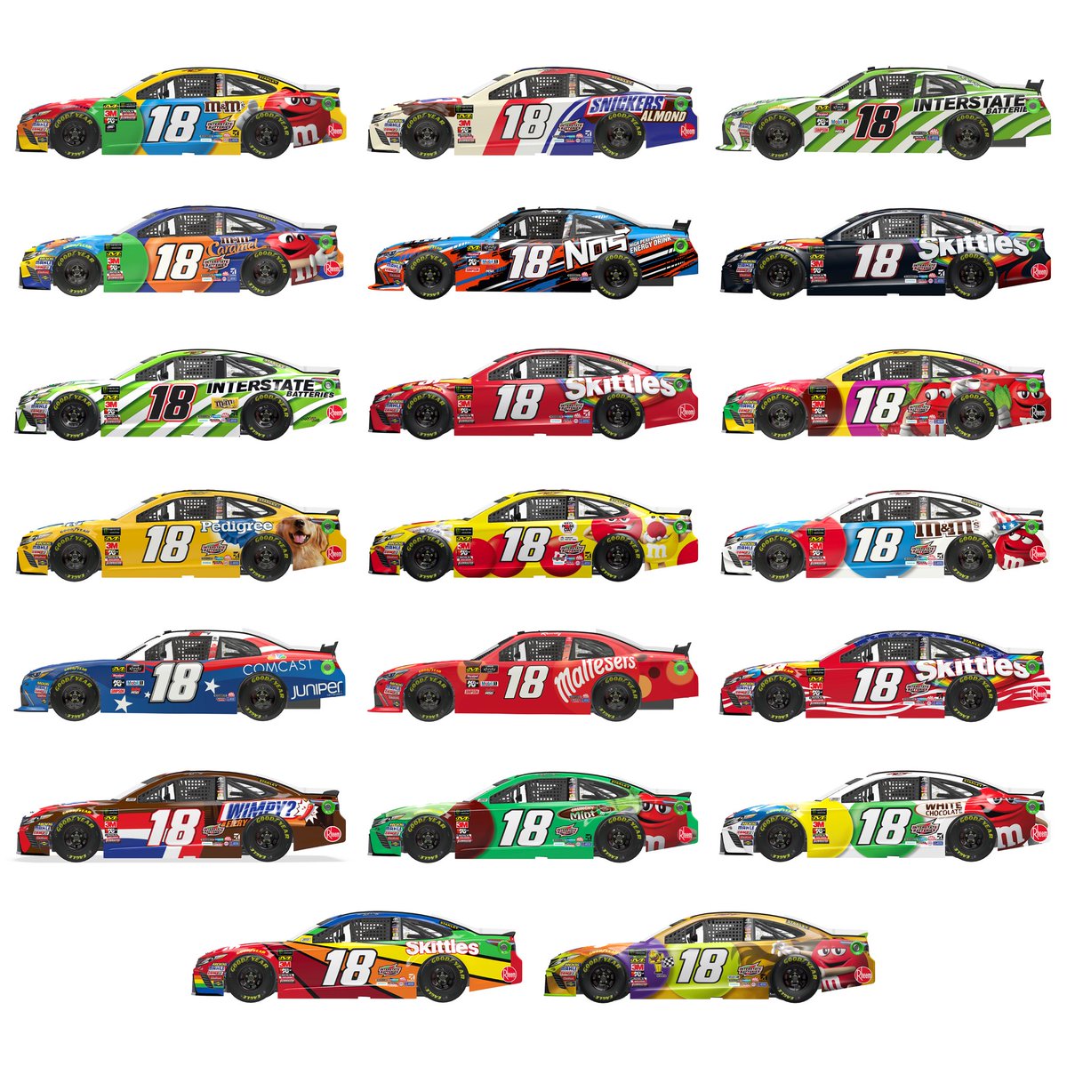 Kyle Busch Sponsors: A Complete List For You
