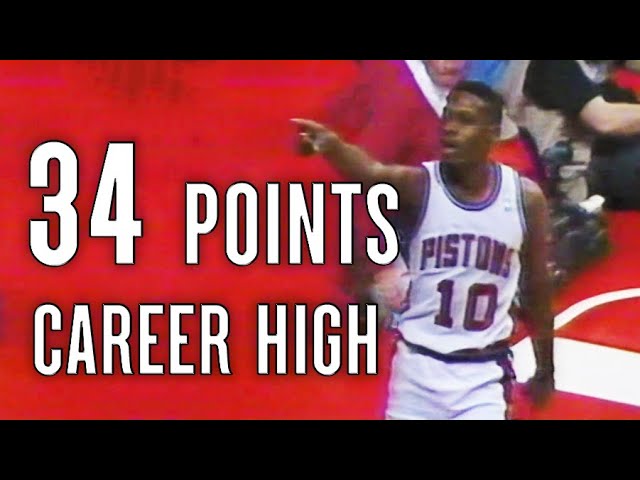 What was dennis rodman most points in a game? Get the surprising number and details here!