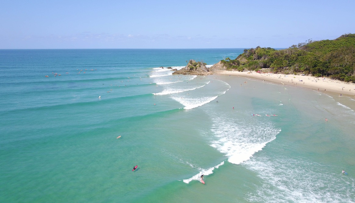 Looking for gentle waves Byron Bay has for beginners? These easy spots are perfect for learning.
