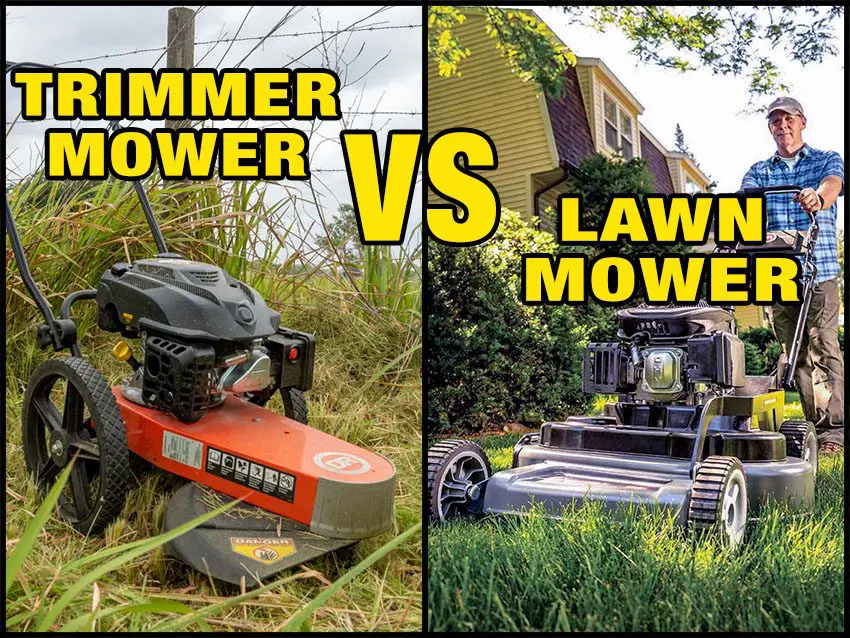 What is a trim mower and what are its uses?