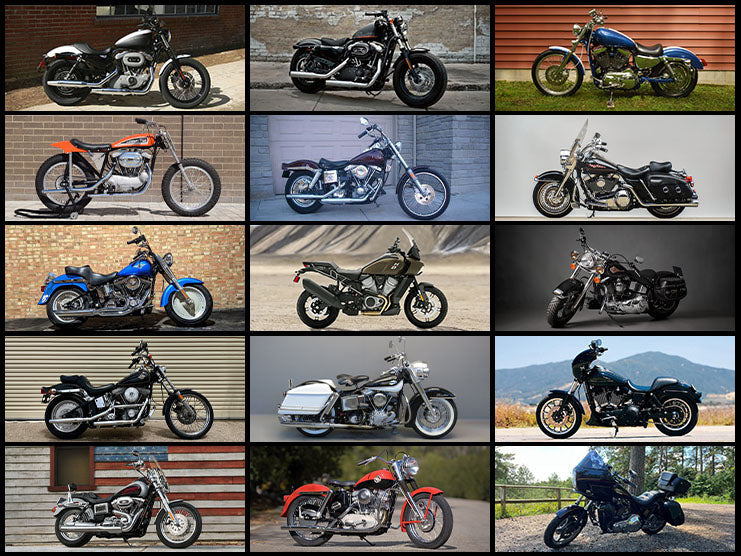 Which Harley Davidson models by year are most iconic? Discover the classic bikes and their evolution through time here.