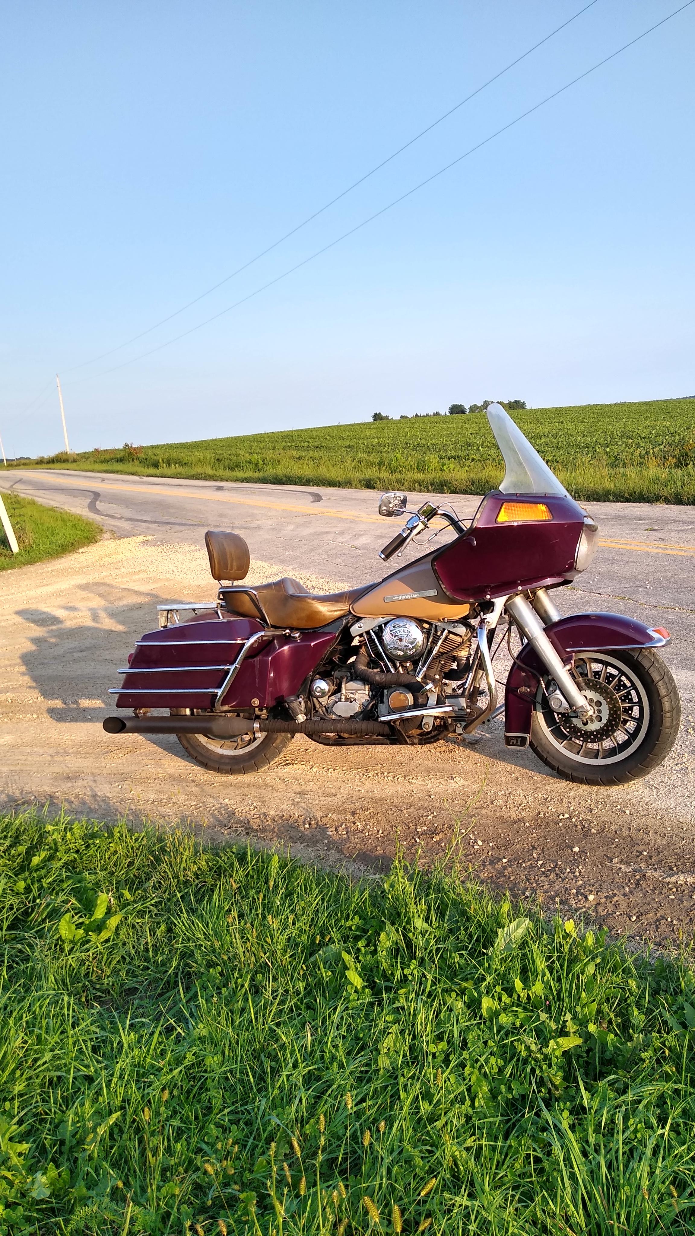 What made the original 1980 harley flt stand out? Explore its unique features and historical significance.