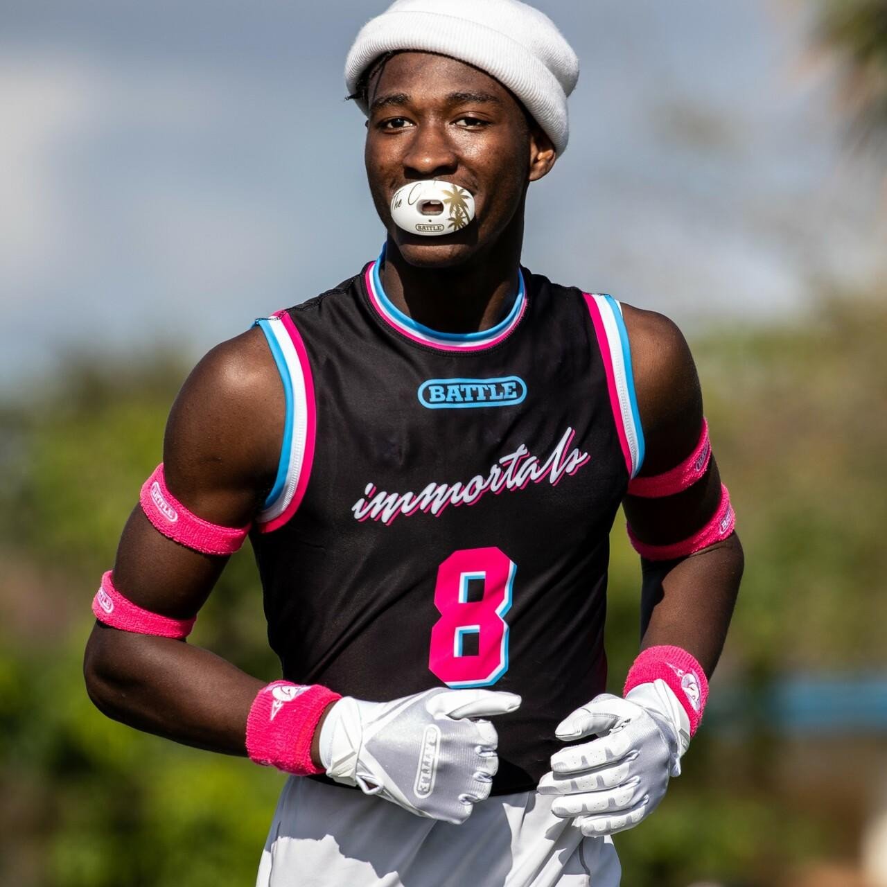 What does the football arm band symbolize? Learn the meaning behind this gear.