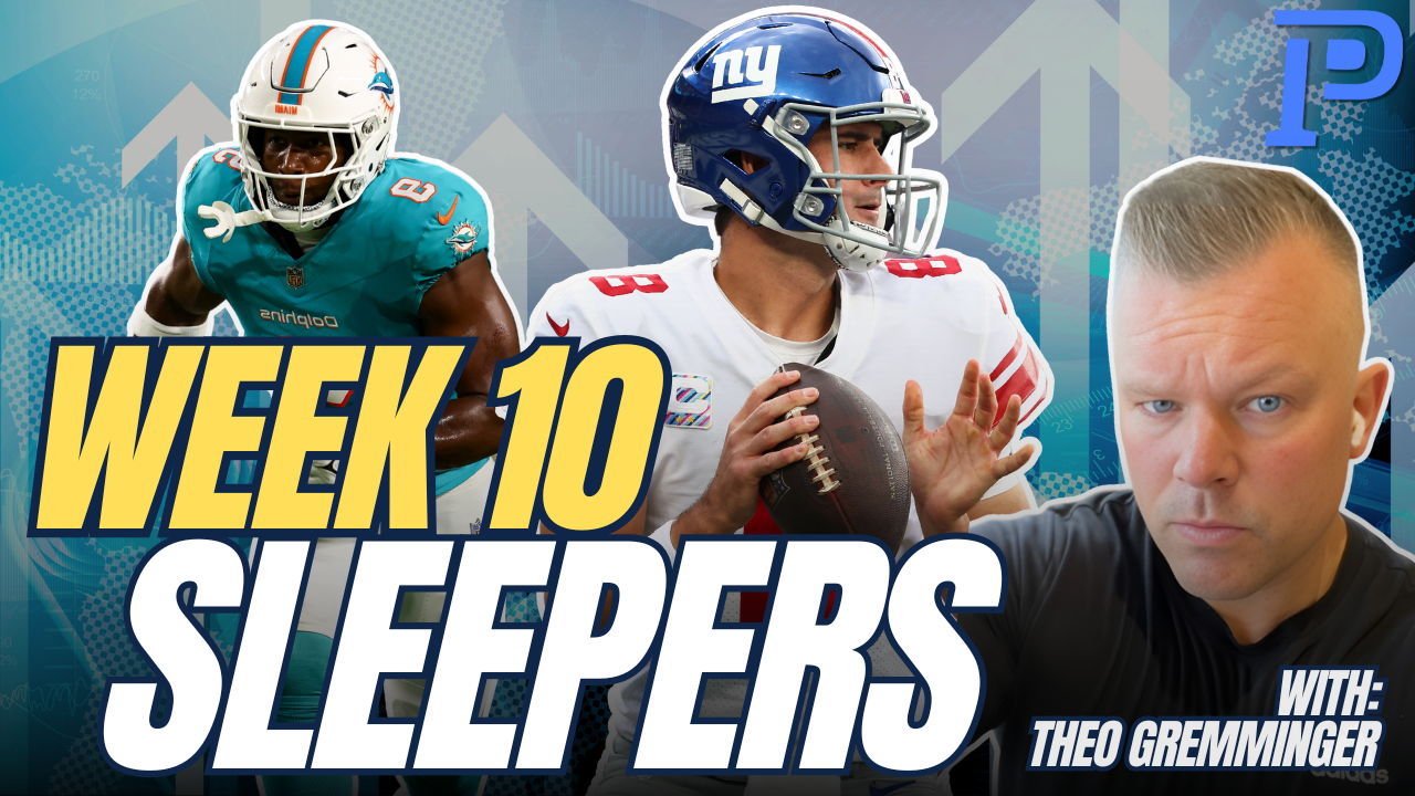 Who are the top fantasy football sleepers week 10? These guys could really surprise everyone.
