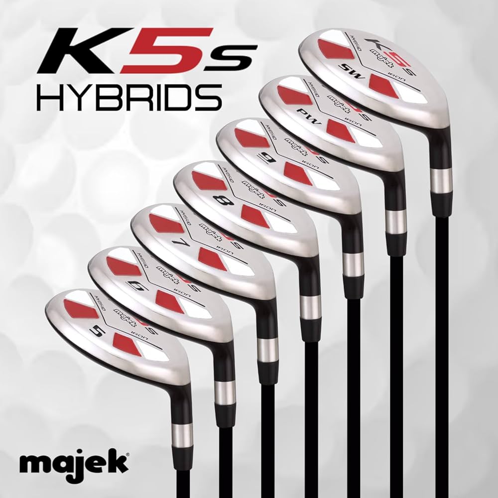What is the best all hybrid iron set available now? Check out these top choices for distance and easy launch.