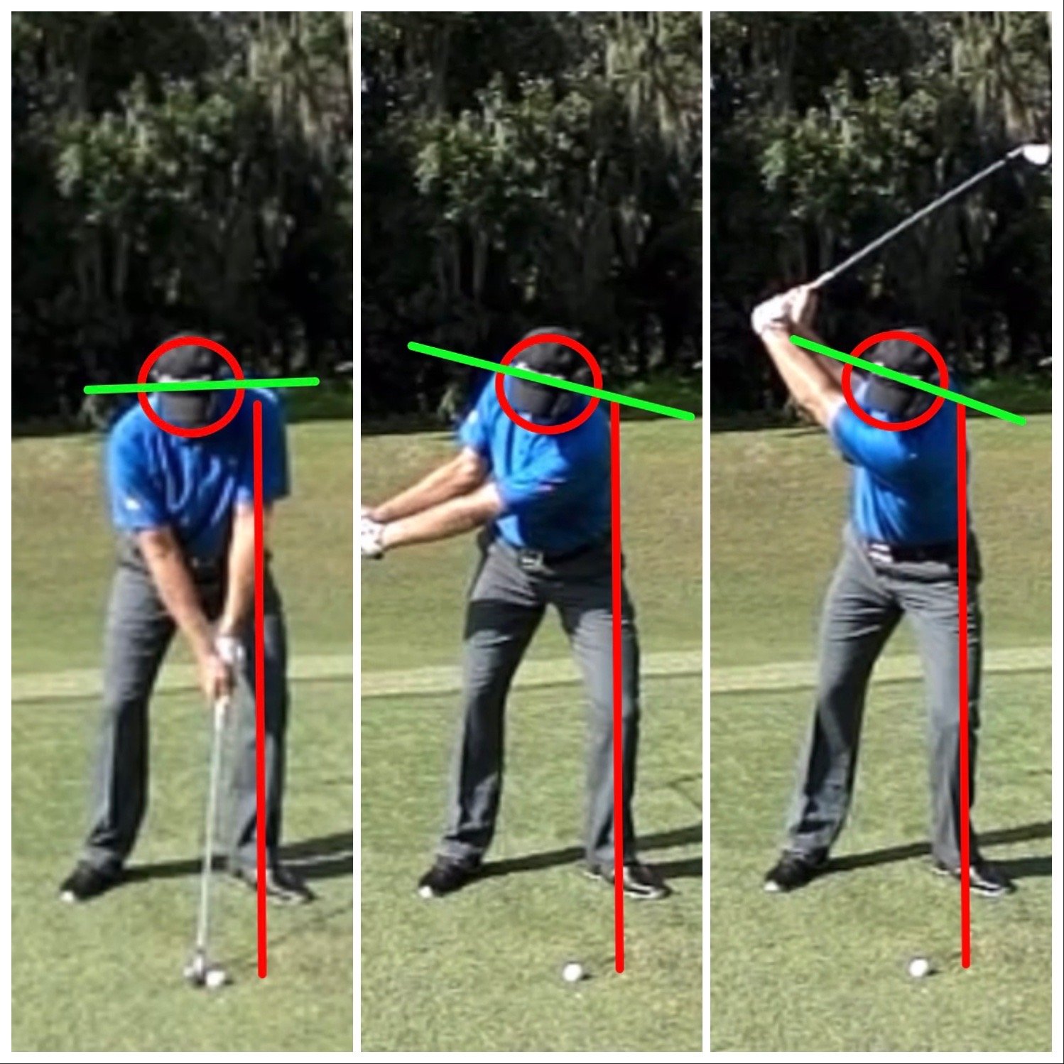 Keep Head Still: Common golf swing mistakes to avoid.