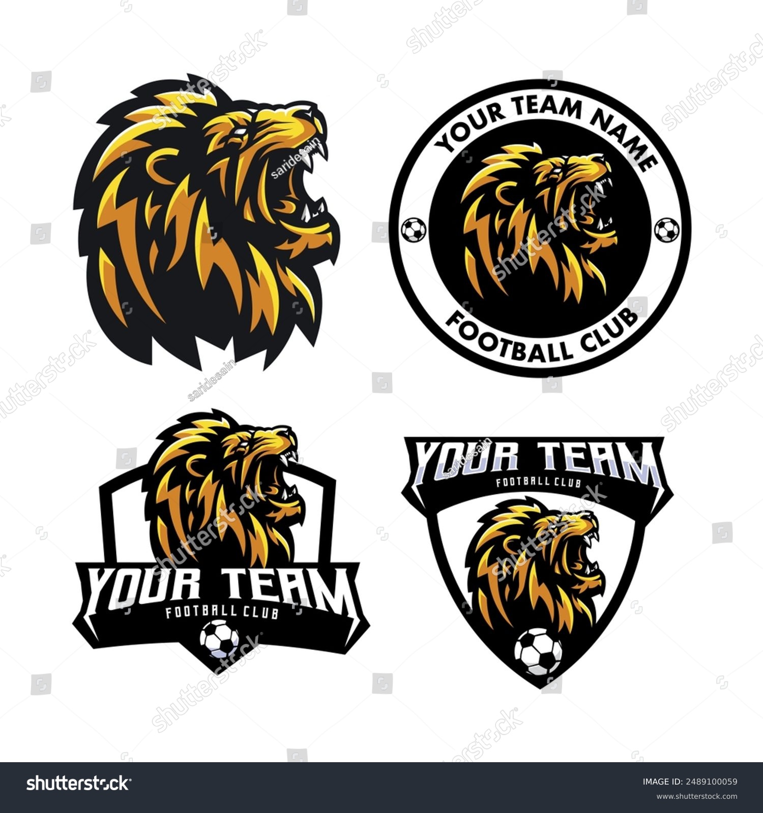 Need lion soccer team logo ideas? Check out these awesome examples for inspiration.
