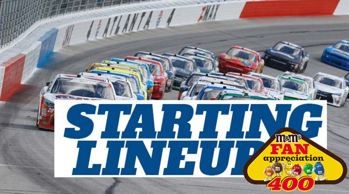 Looking for the lineup for the nascar race tonight? (We have the official starting order inside!)